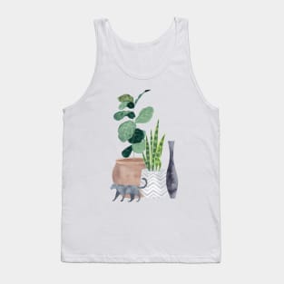 cat love Tank Top